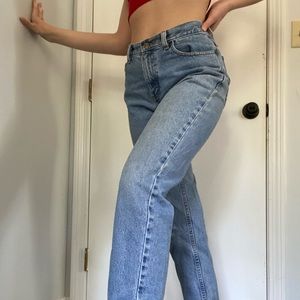 Thrifted L.L.Bean Mom jeans